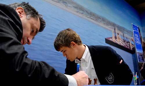 Vassily Ivanchuk drew against Magnus Carlsen