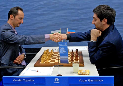 Veselin Topalov against Vugar Gashimov