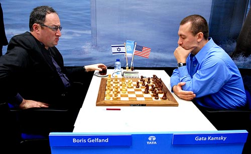 Boris Gelfand against Gata Kamsky