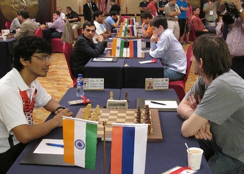 Pentala Harikrishna against Alexander Grischuk