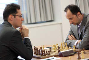 Peter Leko lost to Veselin Topalov. Photo © Anastasiya Karlovich.
