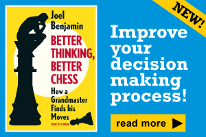 NIC Joel Benjamin Better Thinking Better Chess