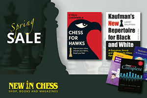 New in Chess Spring Sale 2022