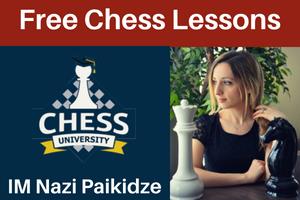 Chess University Advert