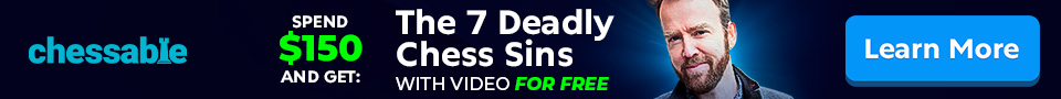 Chessable spend $150 get 7 Deadly sins offer